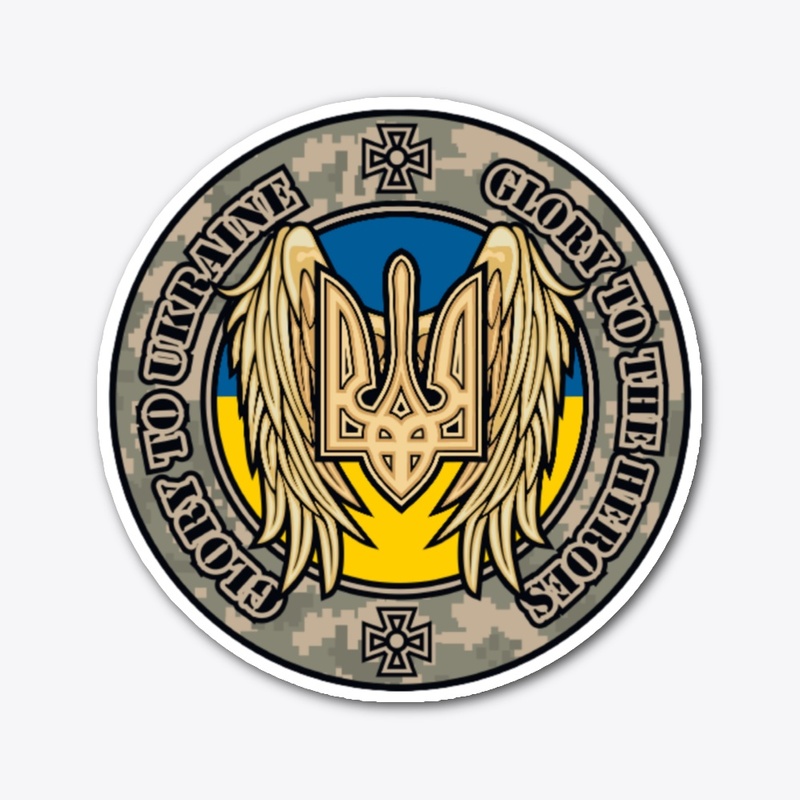 Glory to the Heroes Sticker