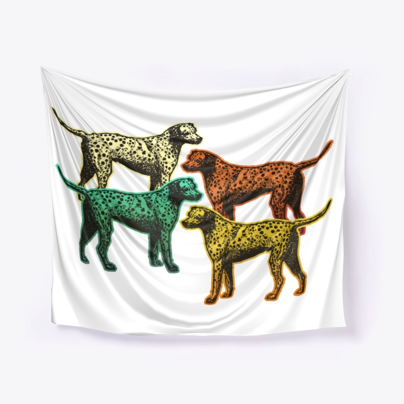 Vintage Retro Dalmatian For Dog Lover