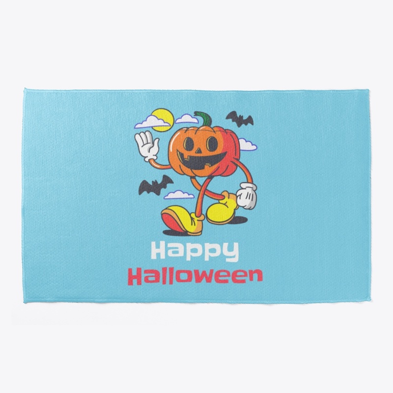 Orange pumpkin - Happy Halloween Design