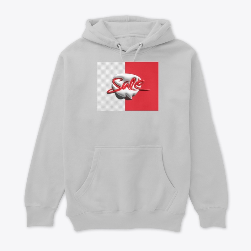 sale with logo heart