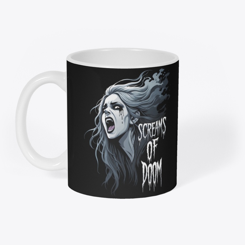 Banshee’s Wailing Cry Horror Design