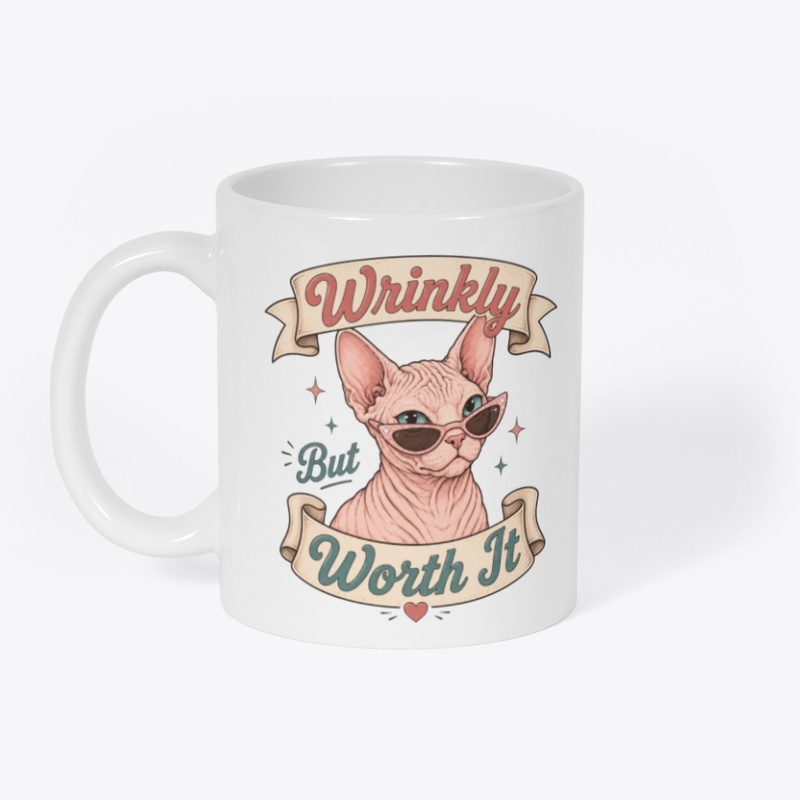 Wrinkly But Worth It Sphynx Cat