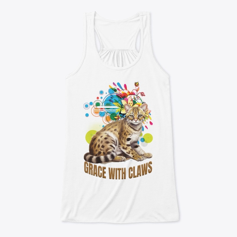 Grace With Claws White T-Shirt