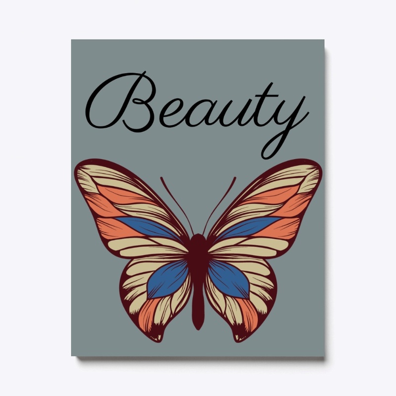 Butterfly Beauty Canvas Print