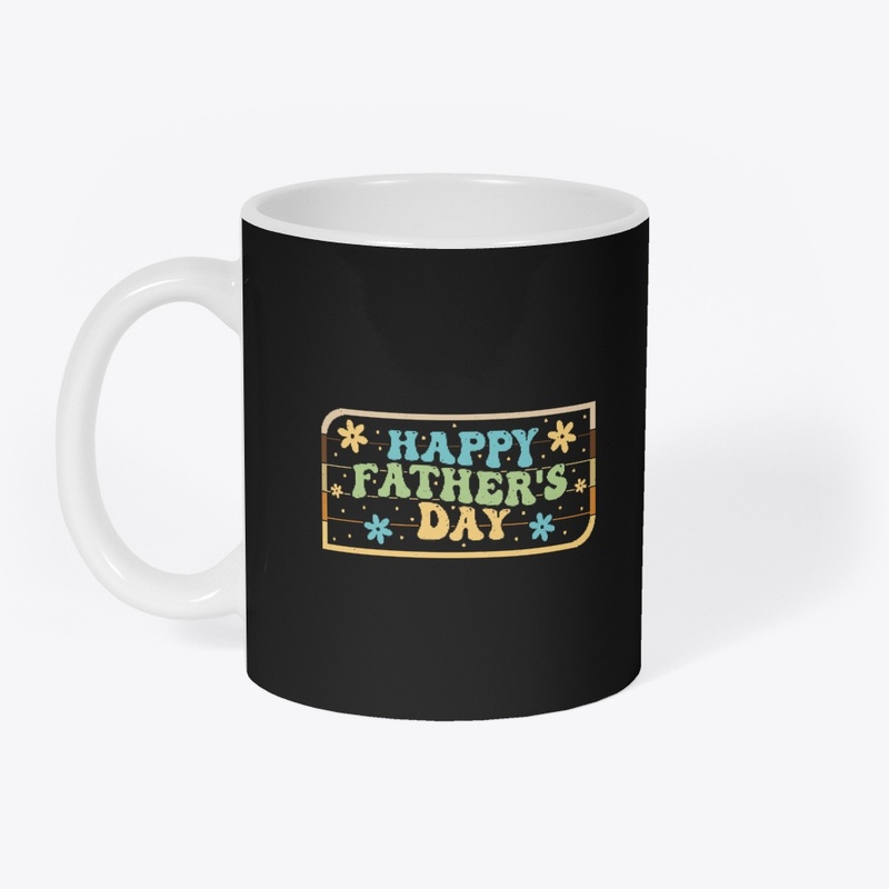 Happy Father's Day Groovy T-shirt 