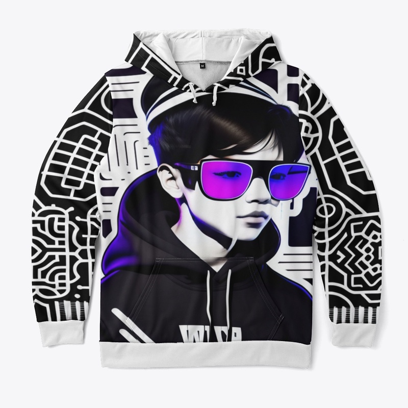 cyber punk stylish hoodie