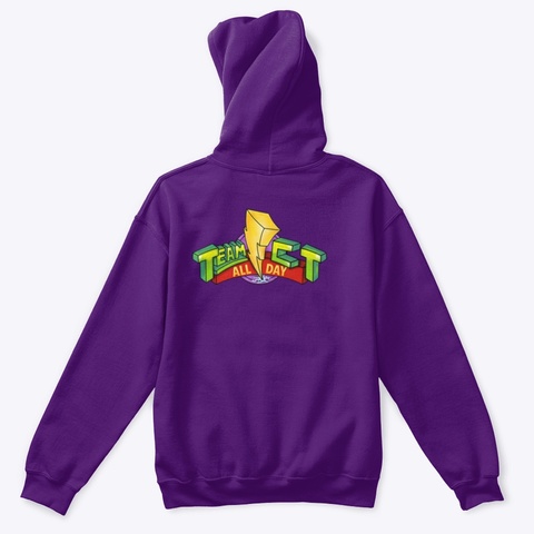Team C Tkids Purple T-Shirt Back