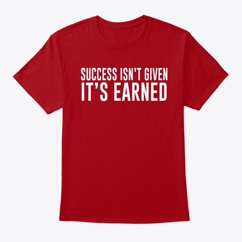 success is not given
