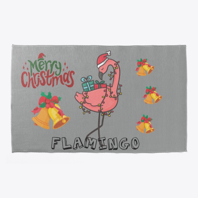 Christmas Flamingo Graphic | Made in USA