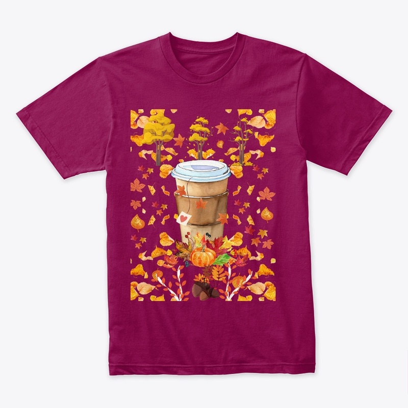 pumpkin spiced Latte in autumn 