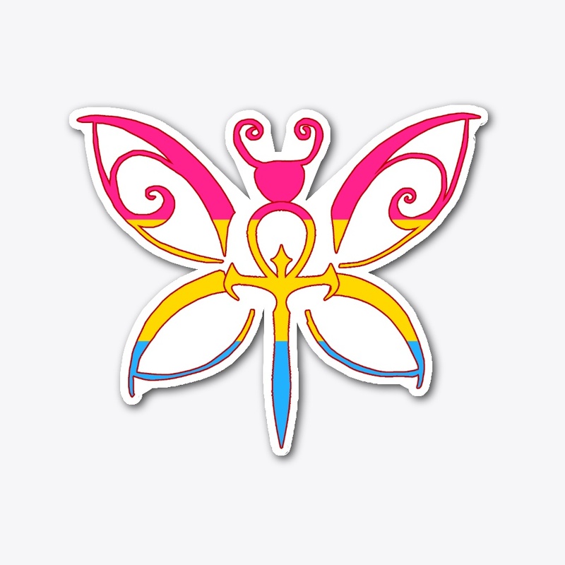 Black Butterfly - Pansexual Pride