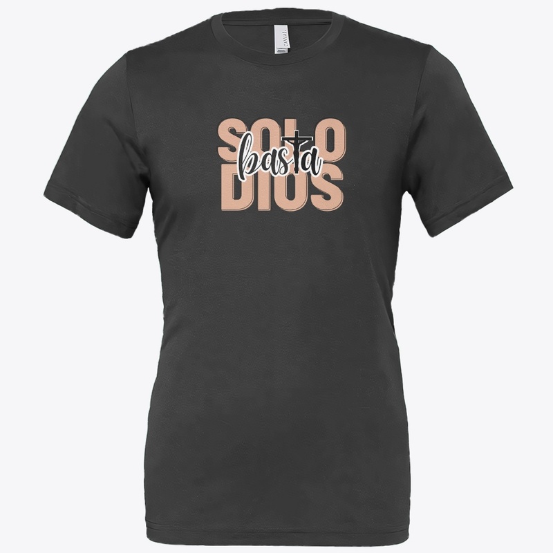Catholic Tshirt Solo Dios Basta