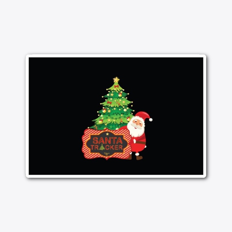 Santa Tracker Sticker