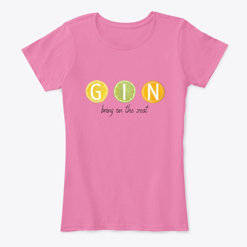 Gin bring on the zest
