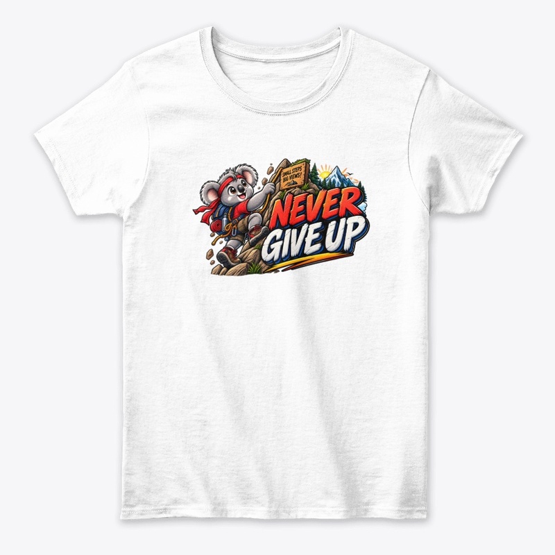 Never Give Up – Funny Koala Climber 