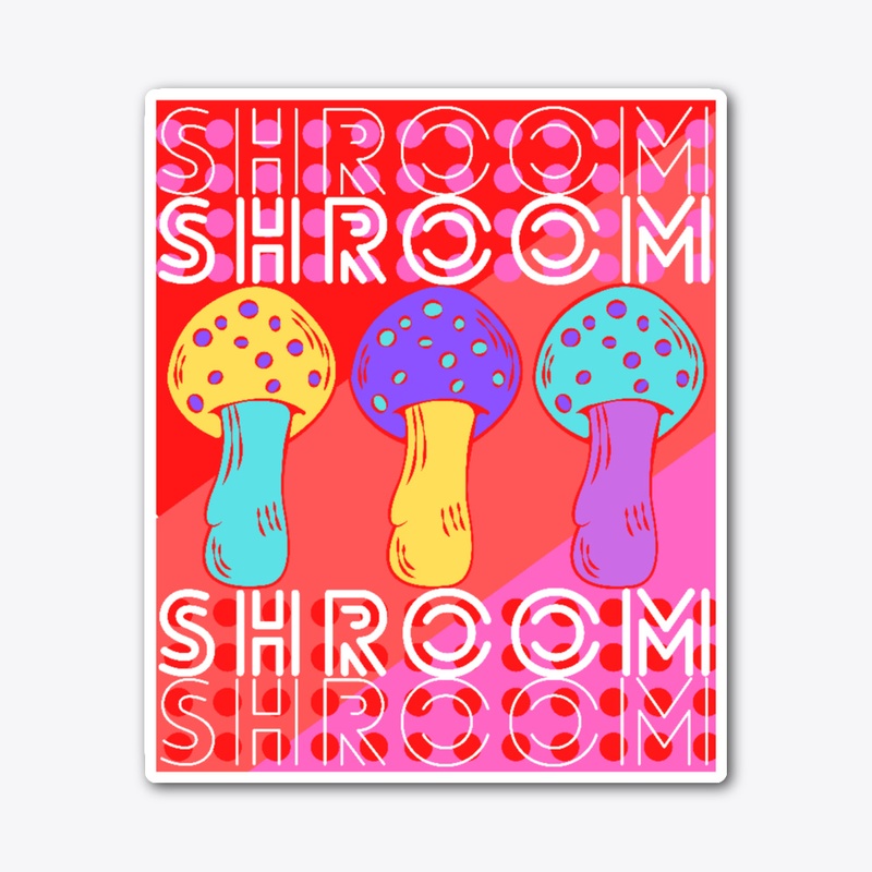 Camp Disco mushroom pastel design