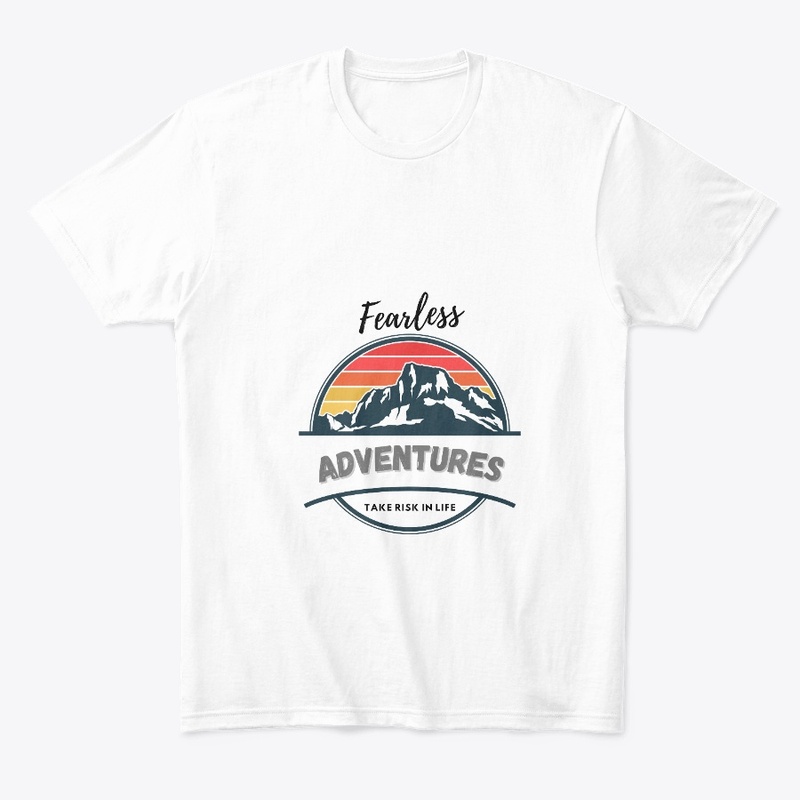 Fearless Adventures t shirt 
