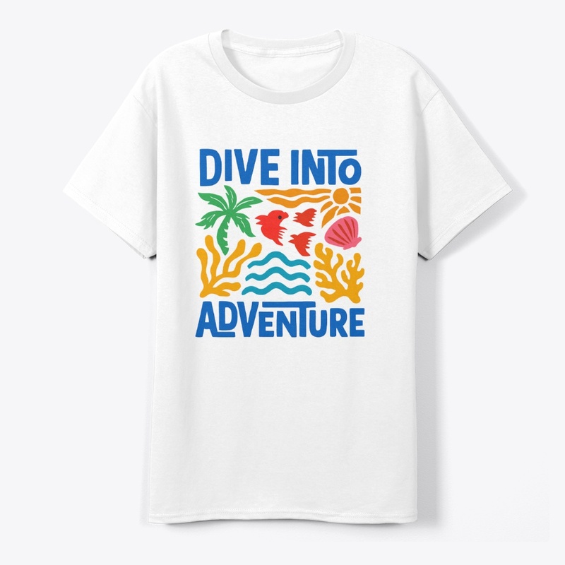 A vibrant summer ocean 
