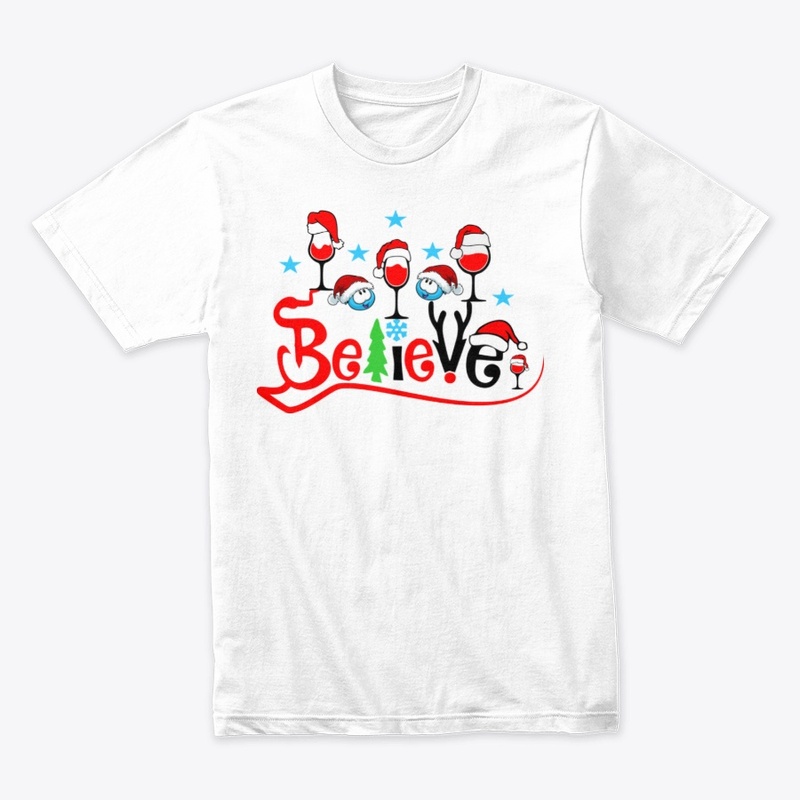 Christmas T-Shirt - Believe  Shirt