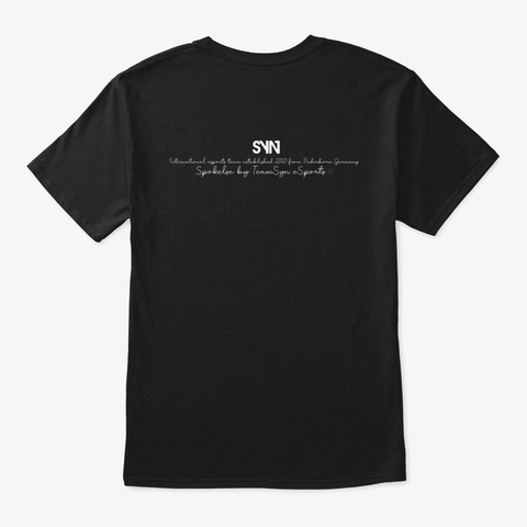 Project Spokelse Black T-Shirt Back