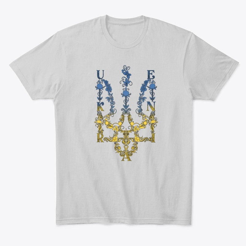 Ukraine flower flag - support Ukraine