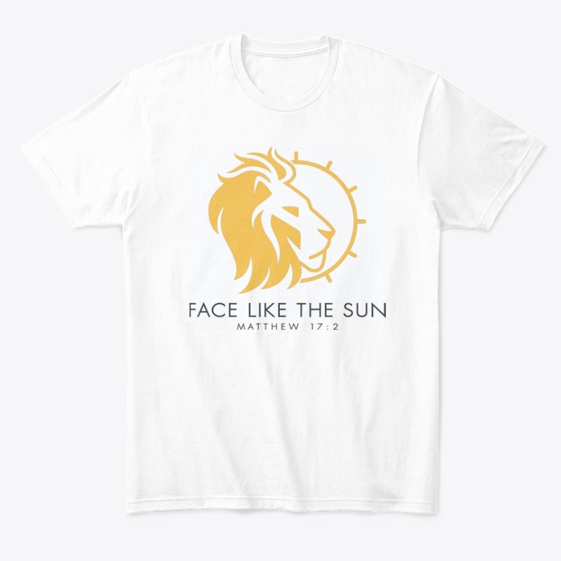 Face Like The Sun - Matt. 17:2 White Tee