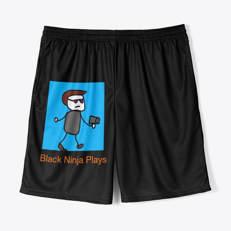 Black Ninja Plays Shorts