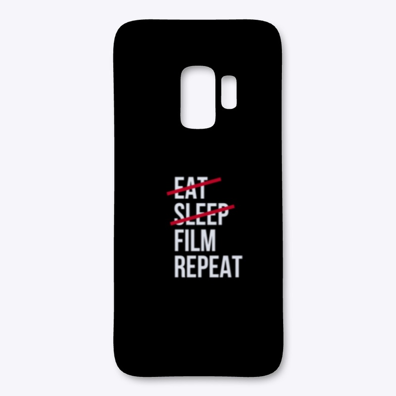 Eat Sleep Film Repeat design
