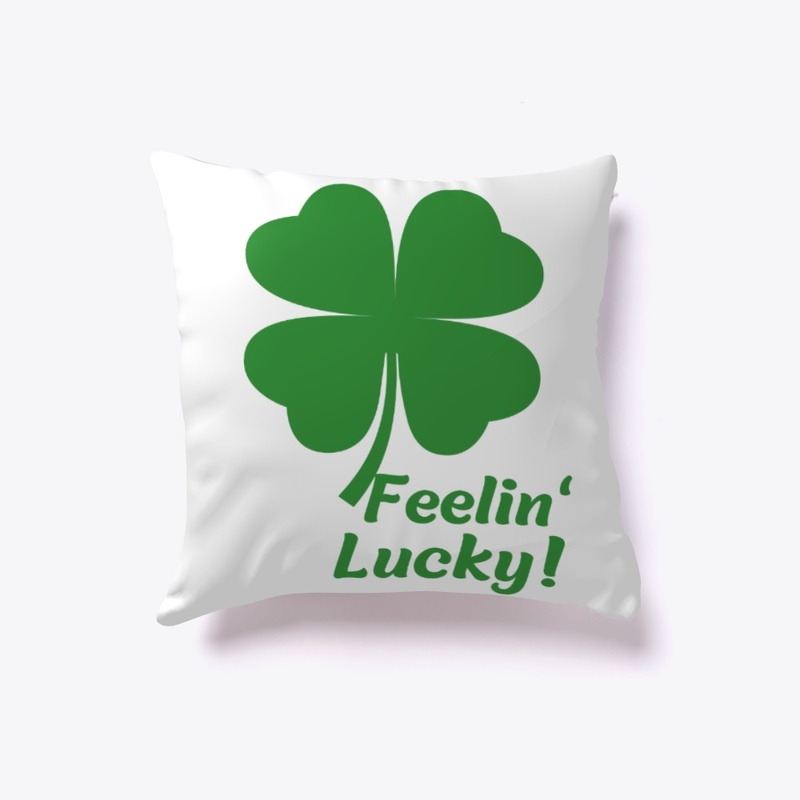 LUCKY FOUR LEAF CLOVER ST PATRICKS DAY