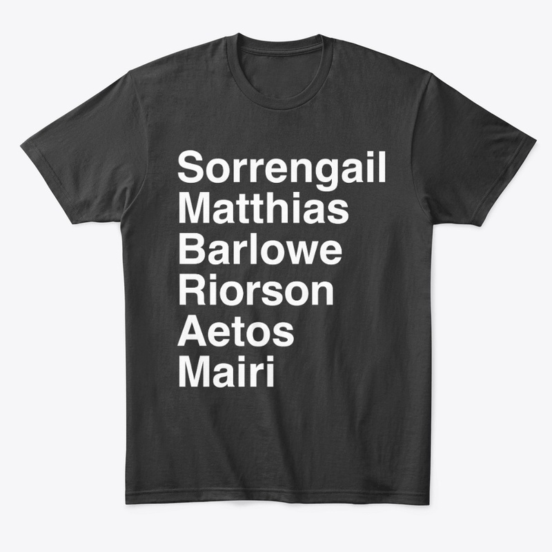 4th Wing - Rider Names (White Text)