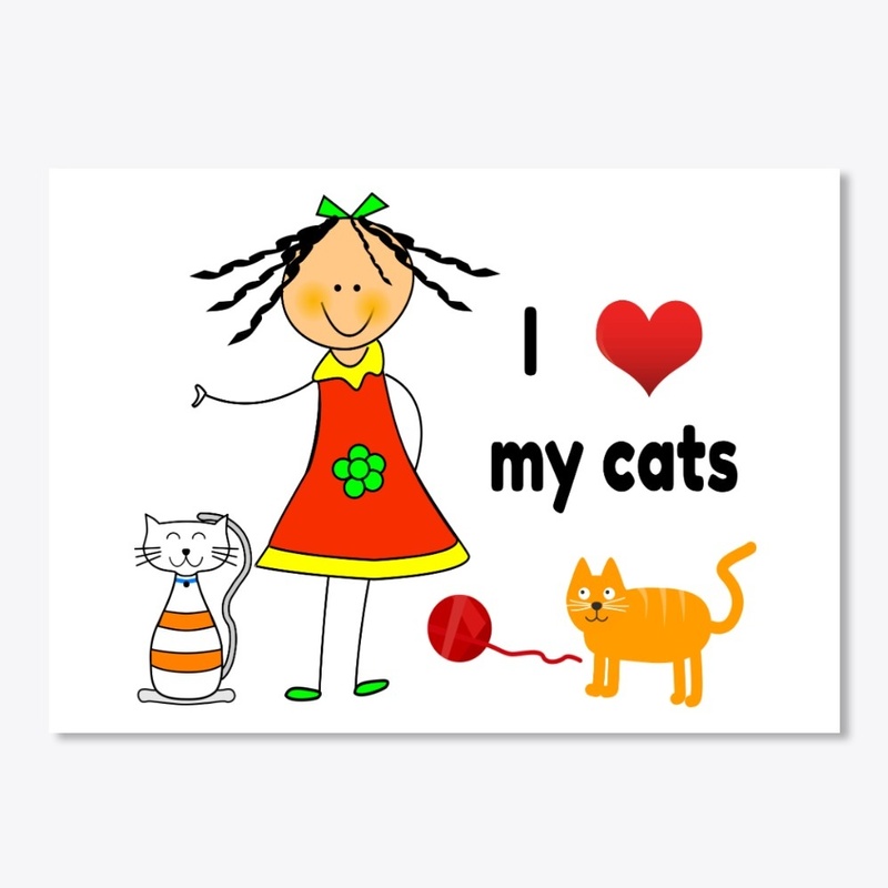 I love my cats