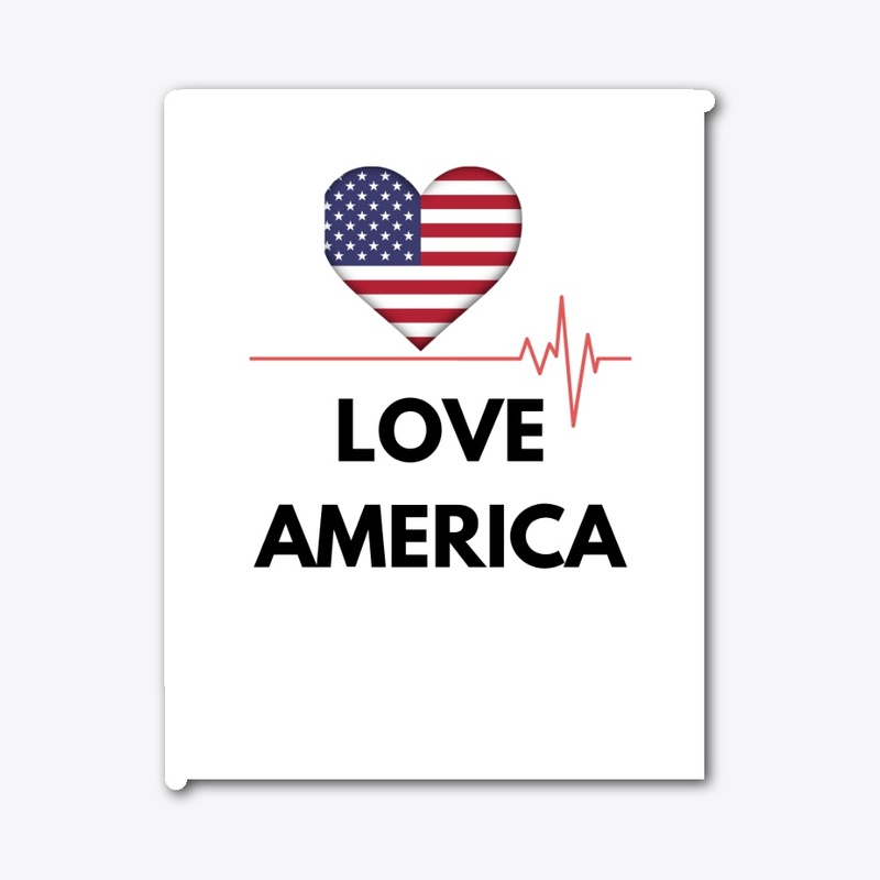 Love America Tee - Independence day Tee!