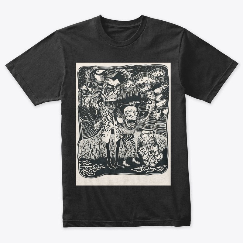 Craze Uk |  Crazy Death Squad Tees