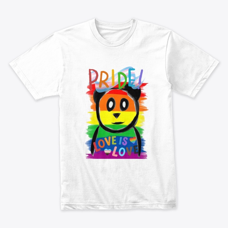 "Love is Love" Panda