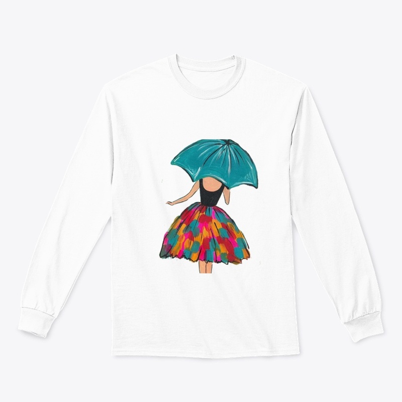 Umbrella Girl T shirt