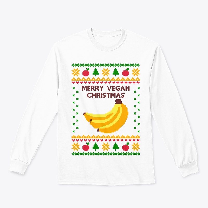 Merry Vegan Christmas Ugly Sweater