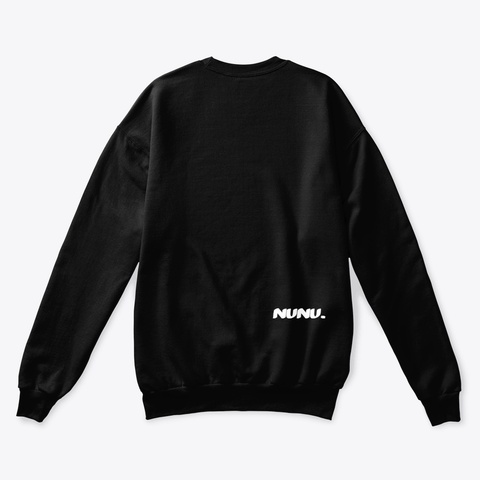 Ramen Noodles   Crewneck (Dark) Black Camiseta Back