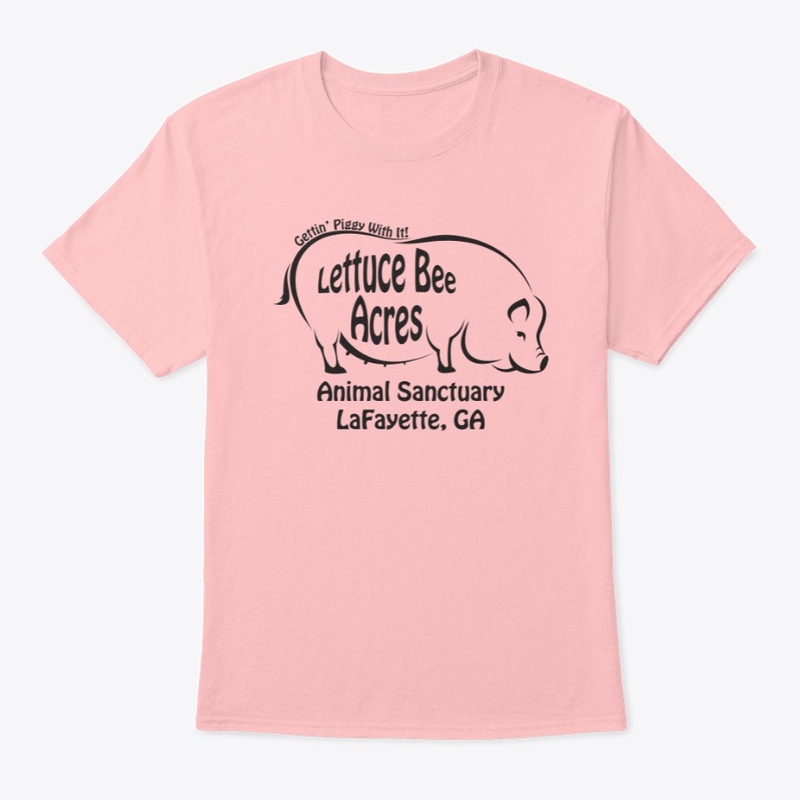 Lettuce Bee Acres Pig in Black