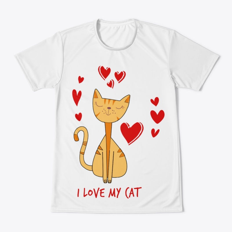 I love my cat.