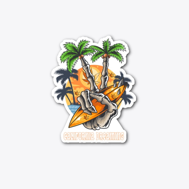 California Dreaming - Beach Palm Weed