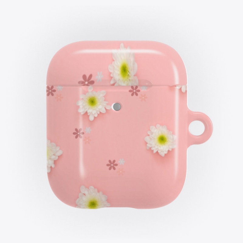 Pink floral pattern