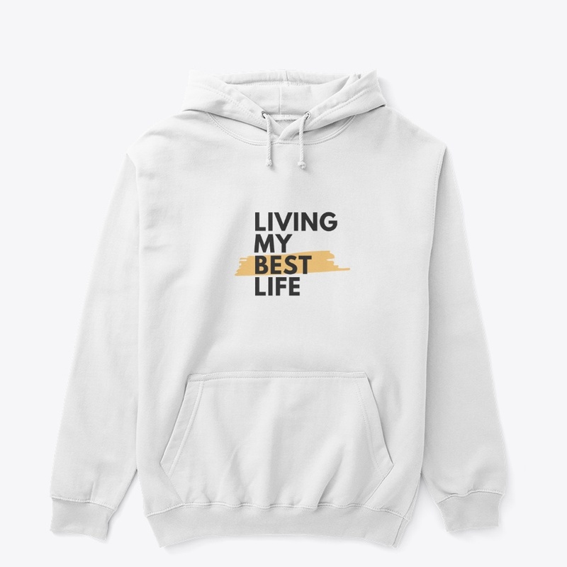 new white hoddie