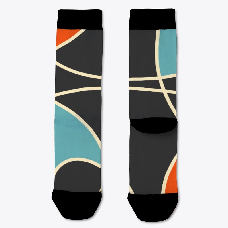 Abstract Colorful Retro Pattern