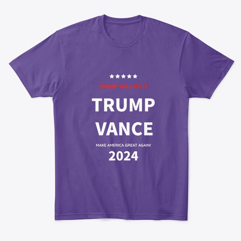Trump will fix it - Trump Vance t-shirt