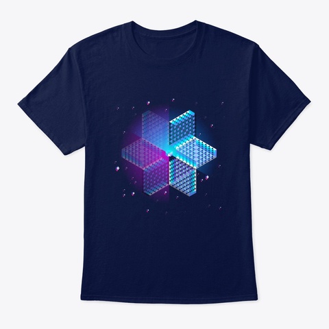 6 D Dimensions Navy T-Shirt Front