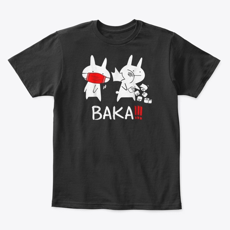 Baka! Idiot! Funny Japanese Anime Shirt