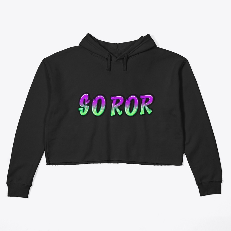 Mint Green and Purple Dual Letter Design