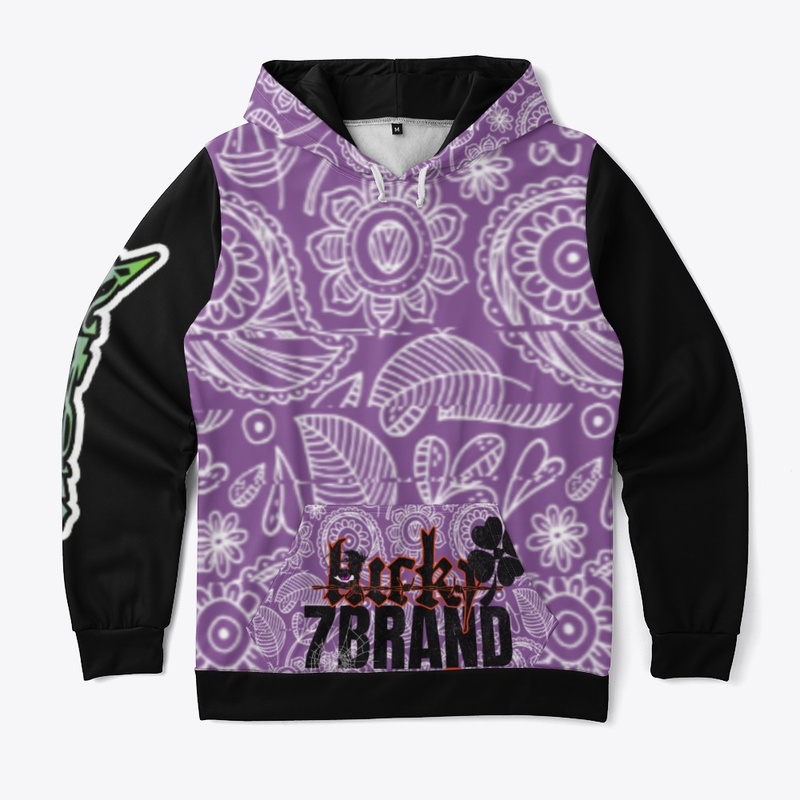 7Brand Official Purple Paisley