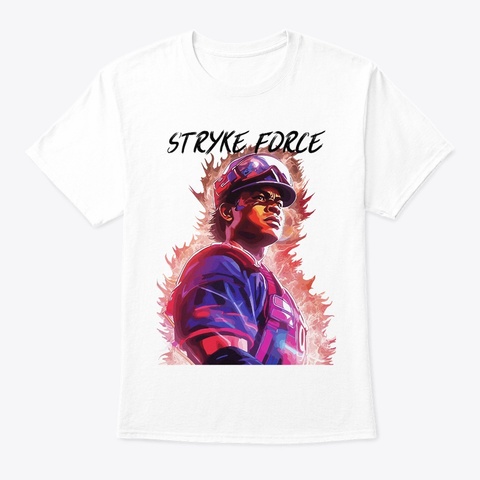 Stryke Force Inferno White Camiseta Front