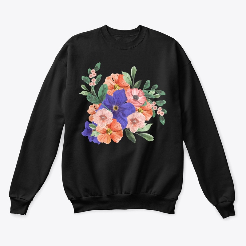 Floral watercolor design